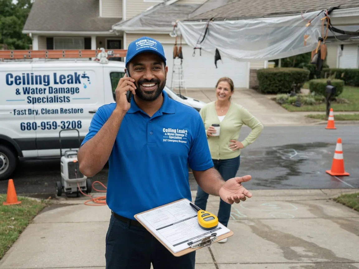 Ceiling Leak Cleanup Lufkin, TX FAQs