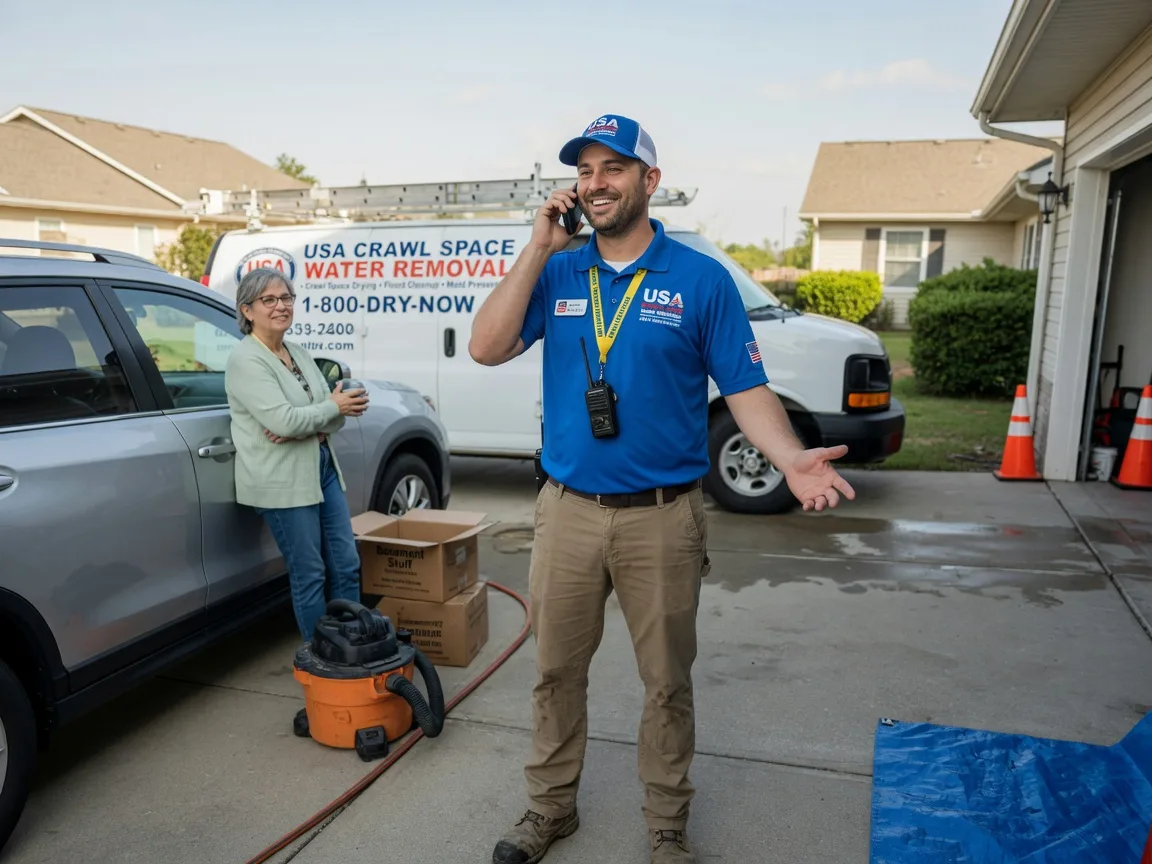 Crawl Space Water Removal Lufkin, TX FAQs